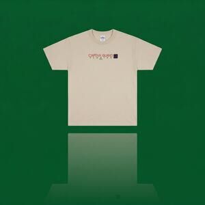 Vintage Captiva Island Florida Graphic T-Shirt Beige Men's Size Large